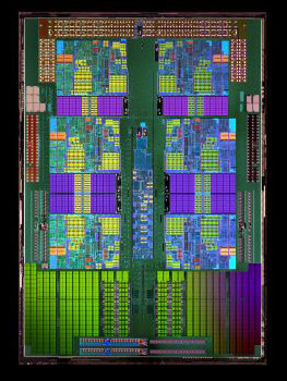 AMD Phenom II X6 foto die
