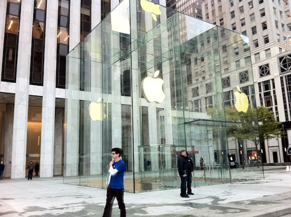 Apple Store Quinta Strada  New York - nuovo cubo icon
