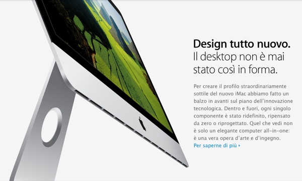 nuovi imac 600