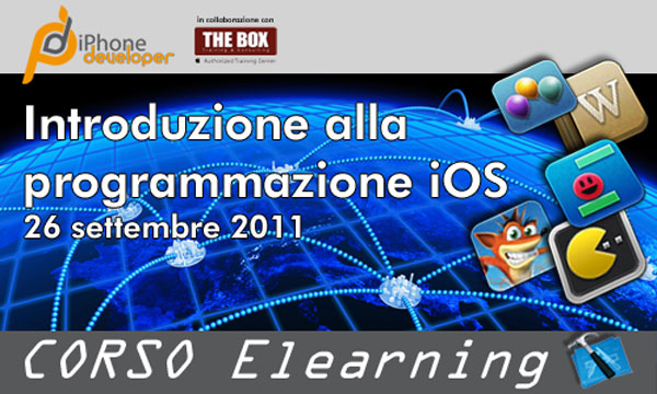 iPhoneDeveloper - corso online di introduzione alla programmazione su iOS