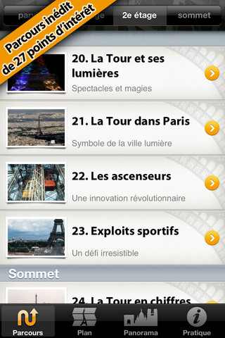 Tour Eiffel, guide officiel de visite