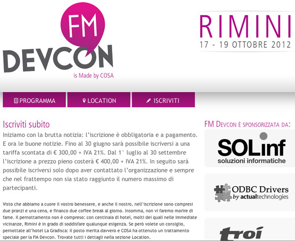 FM Devcon 2012