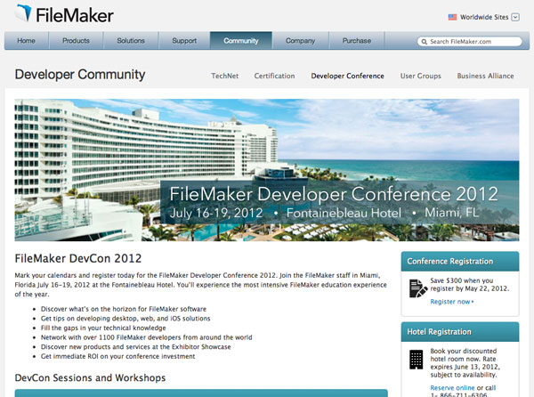 FileMaker DevCon 2012