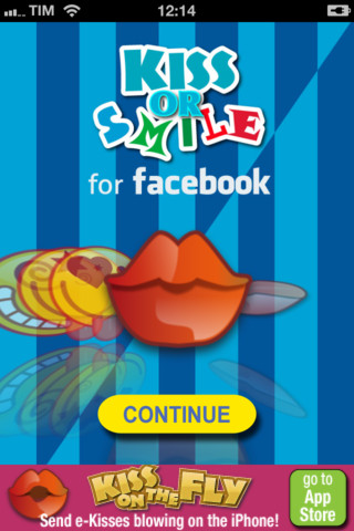 Kiss Or Smile per Facebook