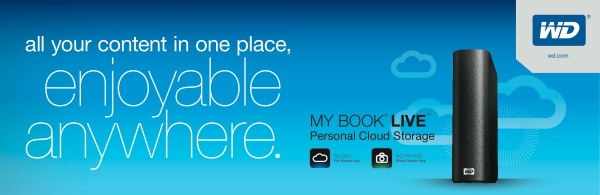  WD My Book Live 2TB Personal Cloud Storage 