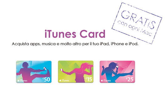 Mediastore promo iTunes Card