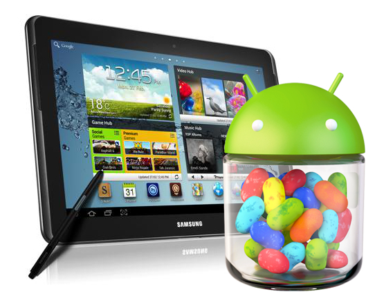 Android Jelly Bean Galaxy Note 10.1