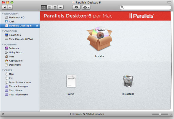 Parallels Desktop 6