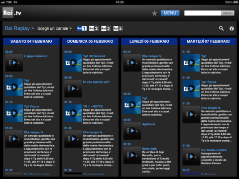 Rai.TV per iPad