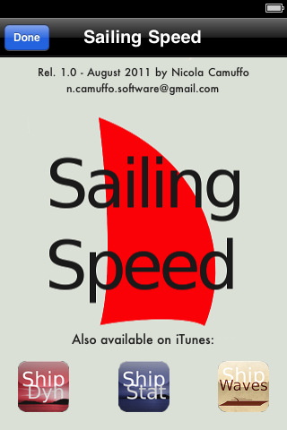 Sailing Speed