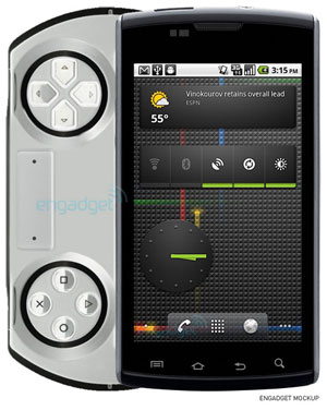 Sony Ericsson PSP mockup - Engadget