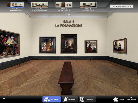 Vermeer - Corriere della Sera: il museo virtuale su iPad