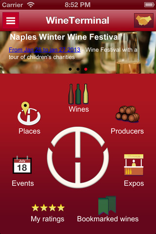 WineTerminal per iPhone