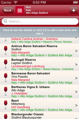 WineTerminal per iPhone