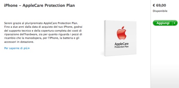 apple care protection plan iphone