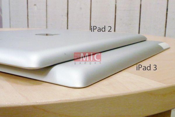 Display iPad 3 vs iPad 2
