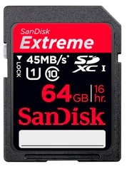 SanDisk Extreme SDHC 32
