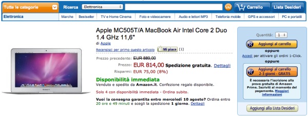 macbook air amazon