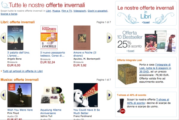 offerta sconto amazon