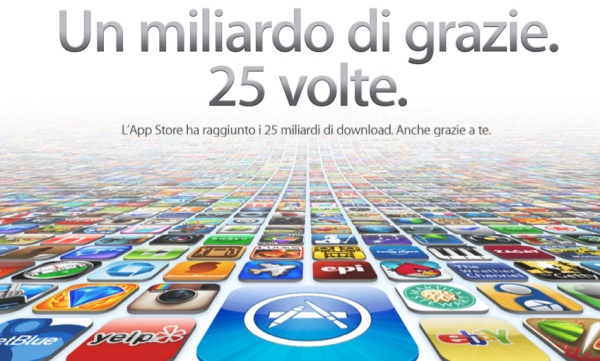 25 miliardi download app store