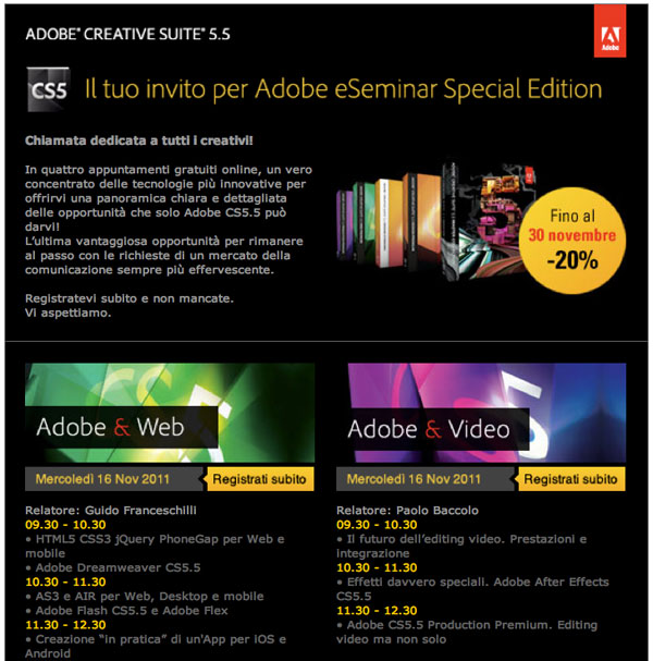 Adobe eSeminar Special Edition