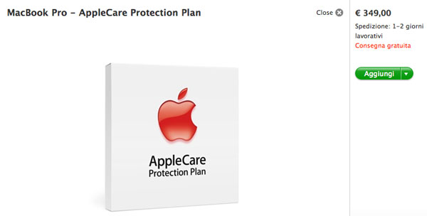AppleCare MacBook Pro