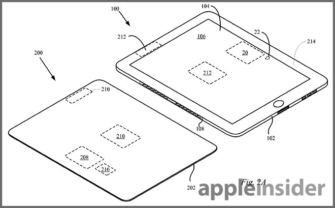 Apple brevetto induzione iPad