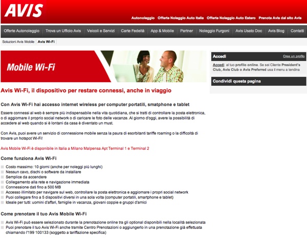 Avis mobile wi-fi home page