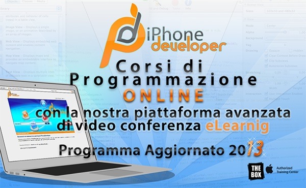 iPhoneDeveloper Corso Base online