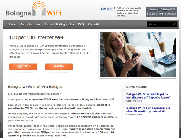 Bologna Wi-Fi gratis