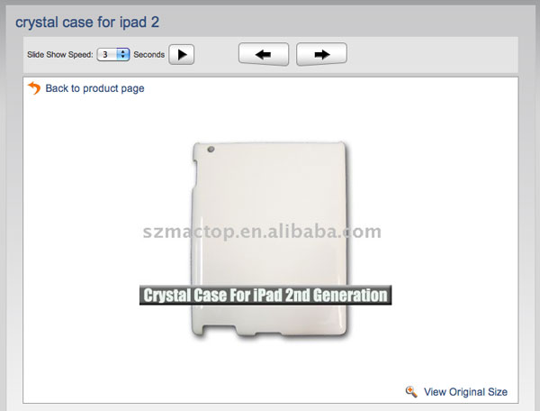 Crystal Case per iPad 2