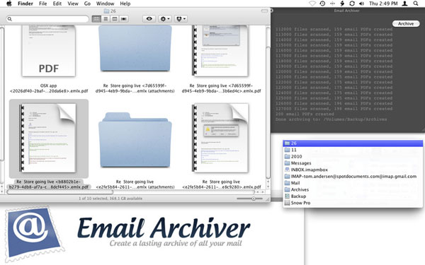 Email Archiver per Mac