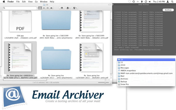 email archiver
