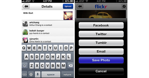 flickr iphone