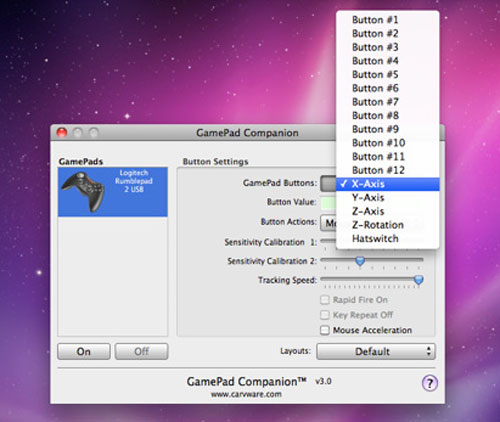 mac gamepad companion