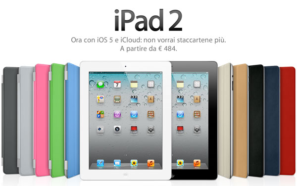 iPad 2 colori