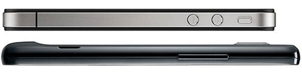 iPhone 4 contro Samsung Galaxy S2