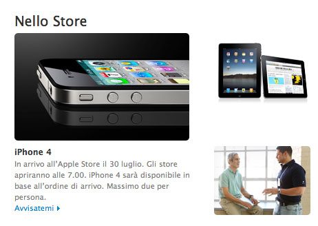 iPhone 4 Apple store 7.00am