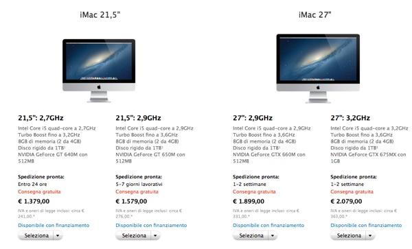 imac 24 ore