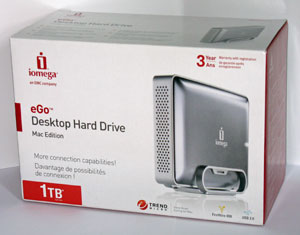 Iomega eGo Desktop Hard Drive Mac Edition