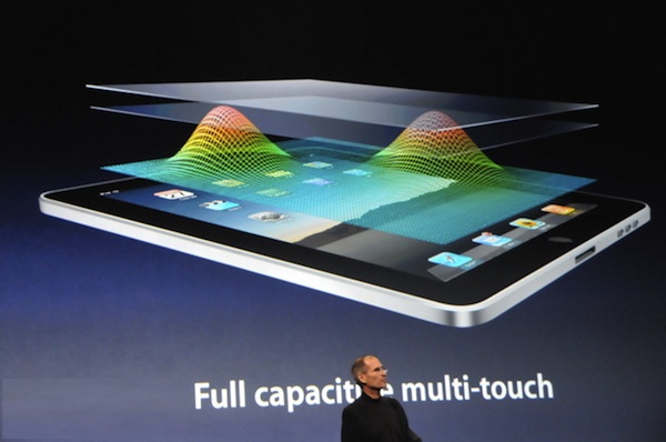 iPad screen