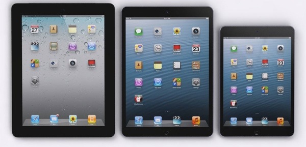 iPad 4 iPad 5 e iPad mini