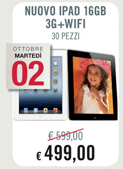 ipad sconto mondadori vimercate