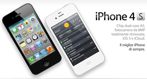iPhone 4S home
