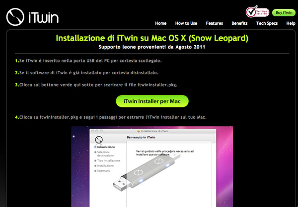 iTwin Mac software 
