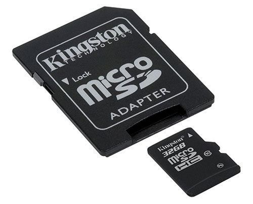 Kingston microSDHC 32GB Classe 10