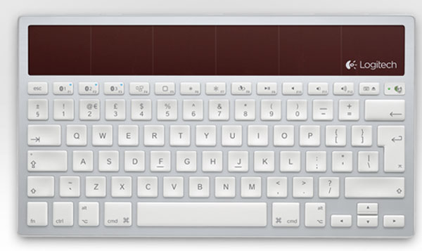 Logitech Wireless Solar Keyboard K760 per Mac, iPad o iPhone.