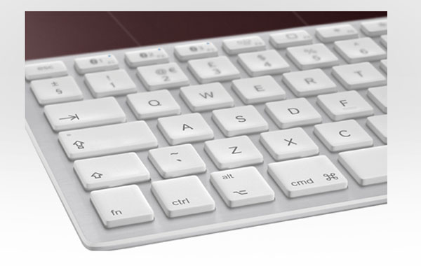 Logitech Wireless Solar Keyboard K760 per Mac, iPad o iPhone.