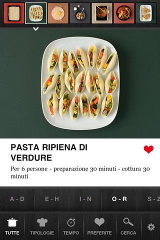 Le basi della cucina italiana per iPhone