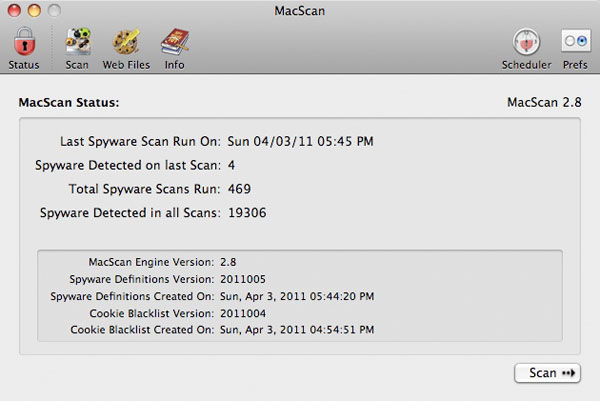 SecureMac MacScan